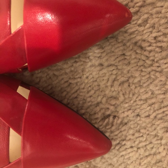 Nine West red heels size 8 - Picture 8 of 8